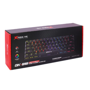 TECLADO MECANICO MECANICO XTRIKE ME GK-916 60% ANTI-GHOSTING (JTXTRIKE137)
