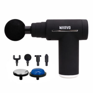 PISTOLA DE MASAJES MARVO PMS-010 INALAMBRICA NEGRO (JMARVO030)