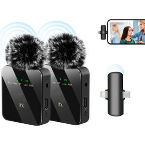 MICROFONO X2 INAL 2EN1 SOLAPERO IPHONE TIPO-C (JTACCAV125)