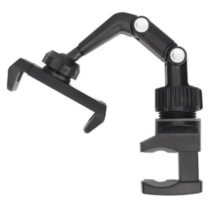 SOPORTE P/CELULAR AJUSTABLE C/BASE PINZA NEG (JTACCEL333)