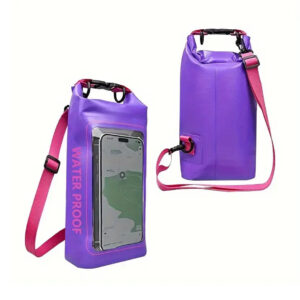 BOLSA IMPERMEABLE ESTANCO 2L CON VENTANA VIOLETA (JTACCEL336VIO)