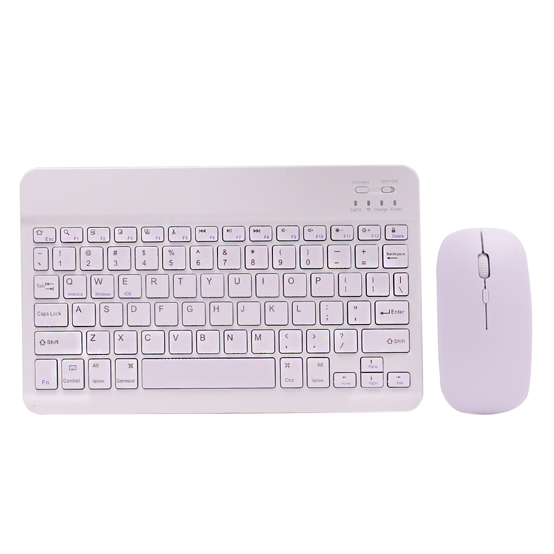 COMBO TECLADO Y MOUSE INALAMBRICO BLANCO (JTACCPC233BLA)