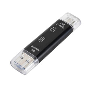 ADAPTADAOR OTG 3 EN 1 TIPO C (JTADAP095)