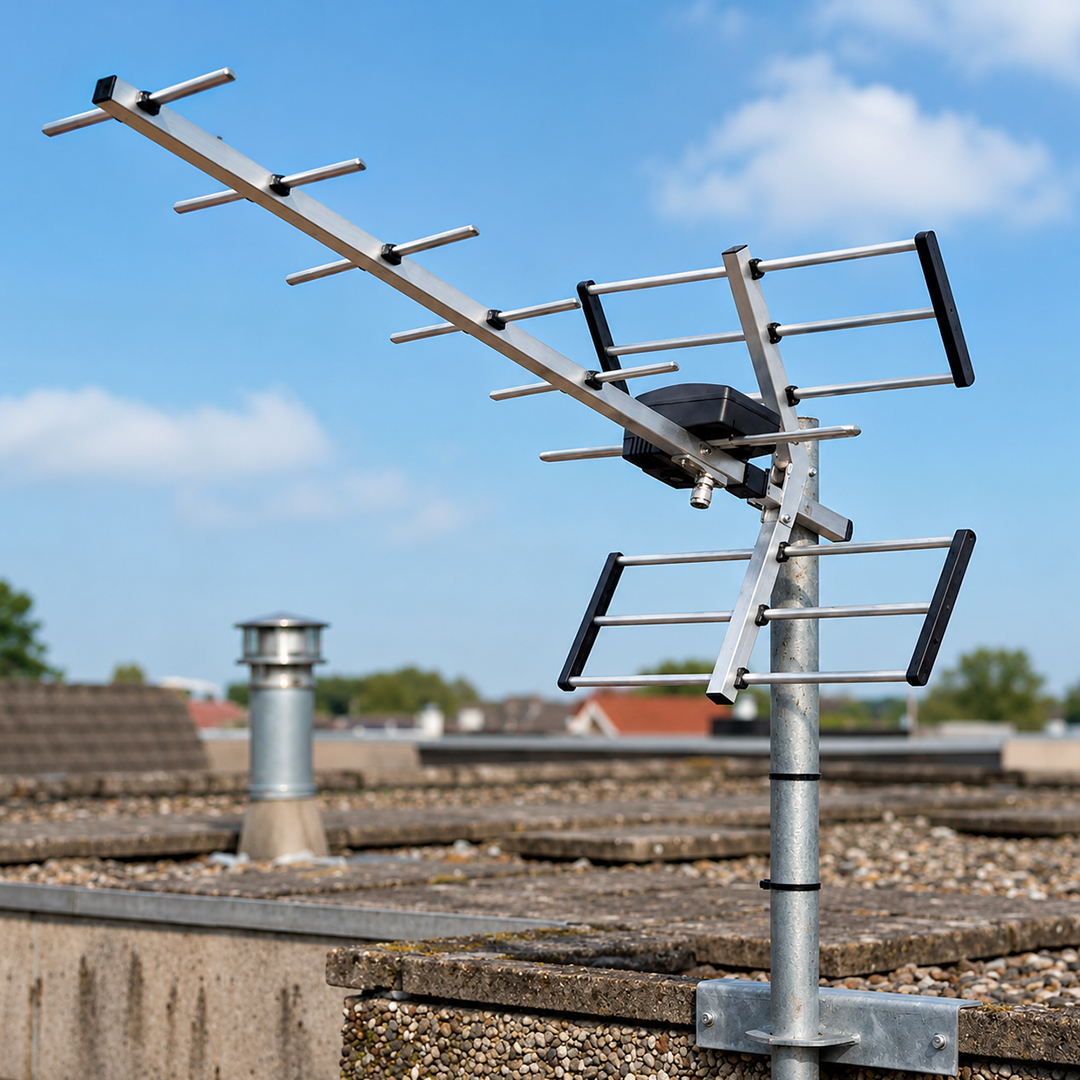 ANTENA EXTERIOR DE ALUMINIO PARA TV DIGITAL GOLDTECH (JTANT022) - Image 2