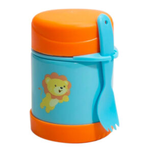 POTE TERMICO INFANTIL CON CUBIERTO ANIMAL FUN (JTBABY12119)