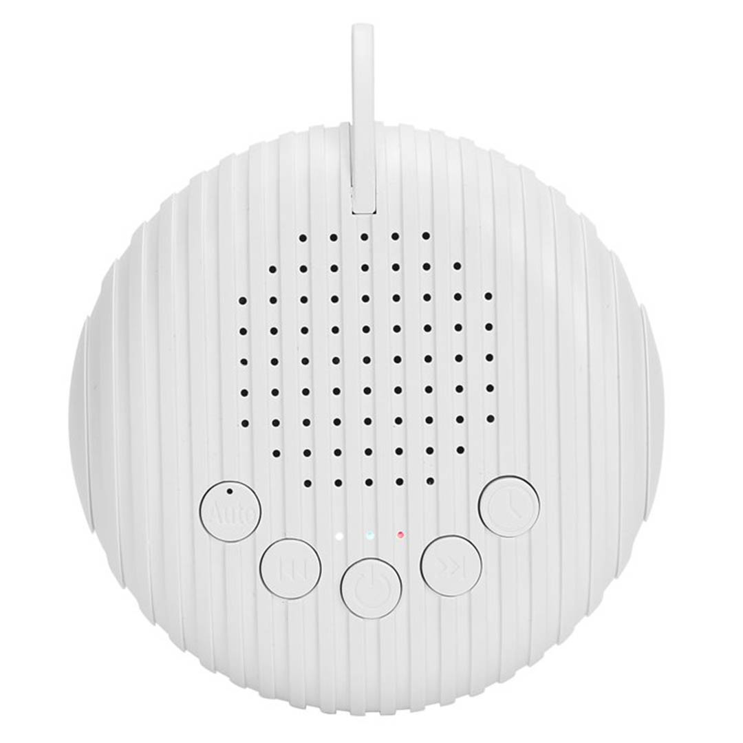 MAQUINA DE SONIDO PARA BEBE RECARGABLE TEMPORIZADOR BLANCO (JTBABY125)