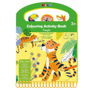 LIBRO DE ACTIVIDADES PARA COLOREAR JUNGLA (JTBABYAV002)