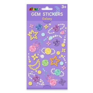 PEGATINA GEM STICKERS GALAXY (JTBABYAV039)