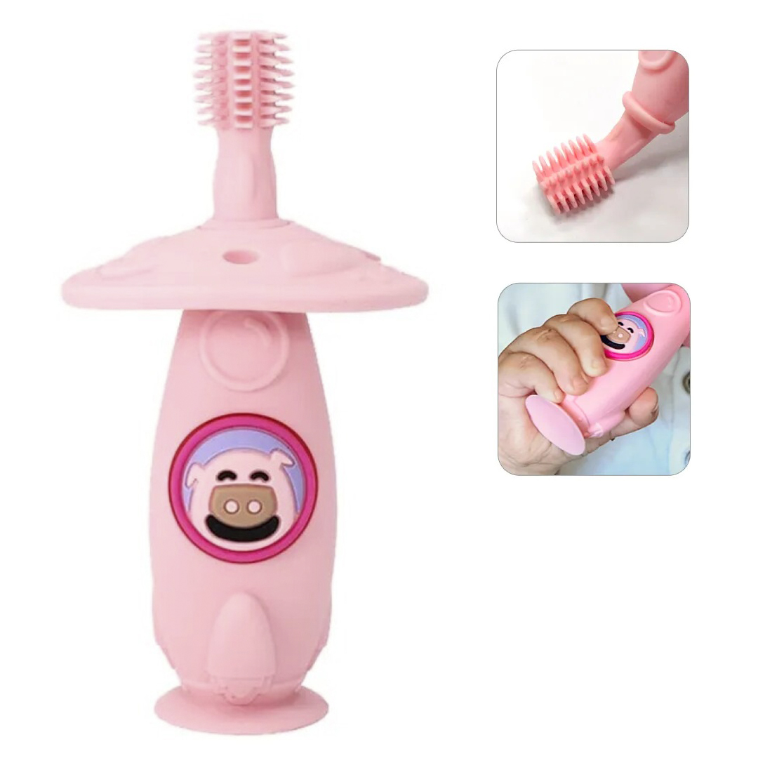 CEPILLO DE DIENTES DE ENTRETENIMIENTO DE SILICONA (JTBABYMNM21)