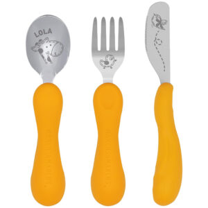 SET CUCHARA TENEDOR Y CUCHILLO DE AGARRA FACIL (JTBABYMNM35)
