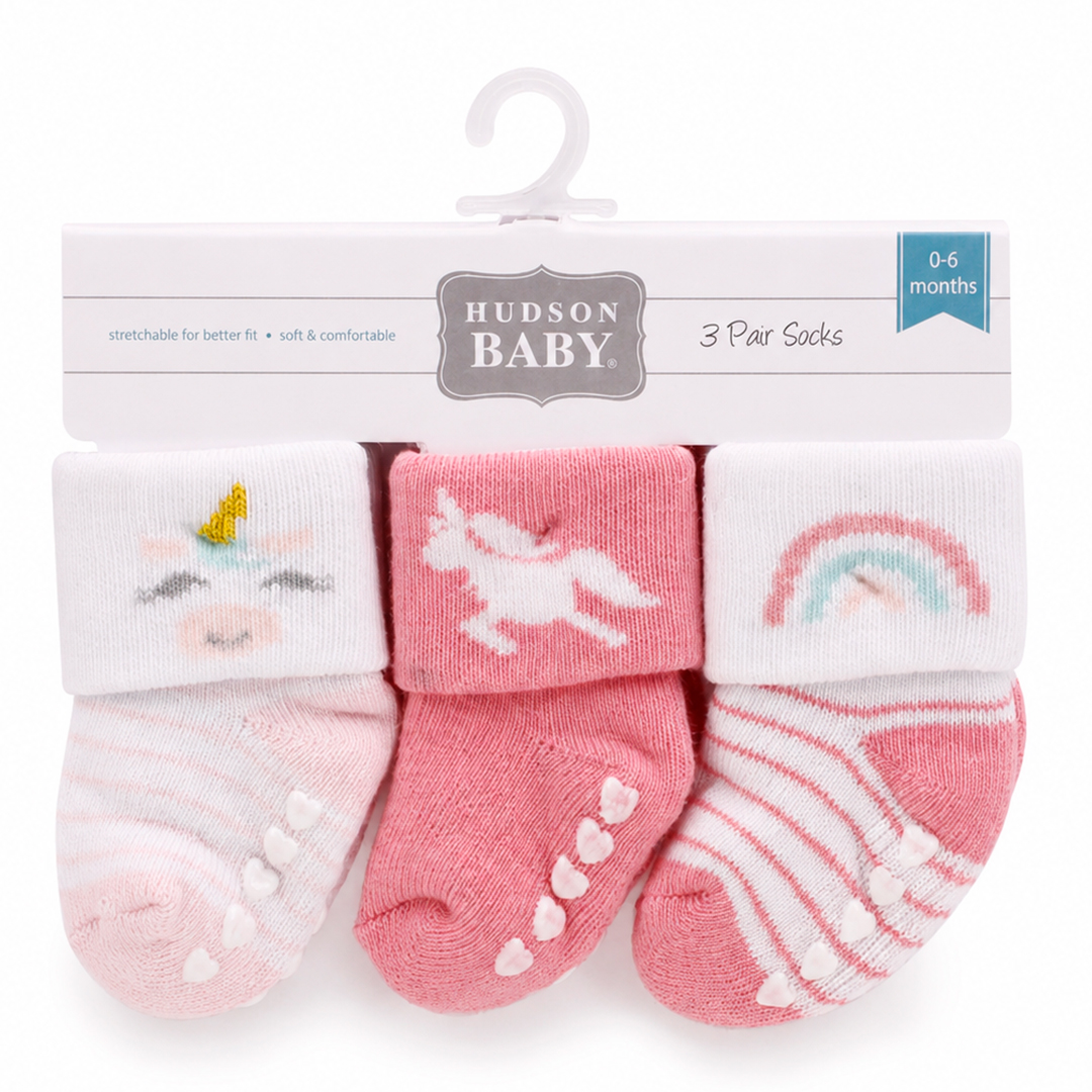 SET X3 MEDIAS DISEÑO BUHO ZORRITO (JTBABYPQ9215)