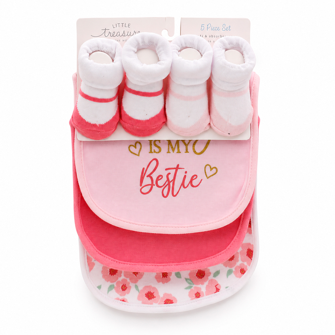 SET 5 PIEZAS BABERO MEDIAS VARIOS DISEÑOS (JTBABYQA2012) - Image 3