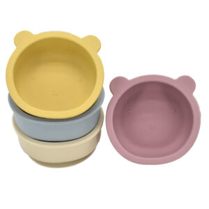 BOWL DE SILICONA OREJITAS COLORES VARIOS (JTBABYQA2043)
