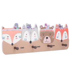 PERCHERO INFANTIL DISEÑOS 50X19X1CM (JTBABYQD400)