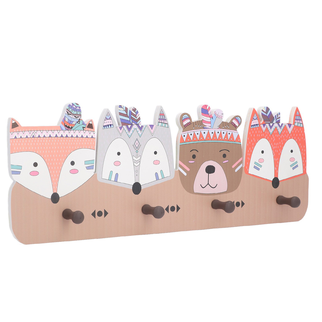 PERCHERO INFANTIL DISEÑOS 50X19X1CM (JTBABYQD400)
