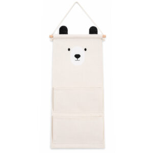ORGANIZADOR COLGANTE OSITO CON BOLSILLOS (JTBABYQD4003)