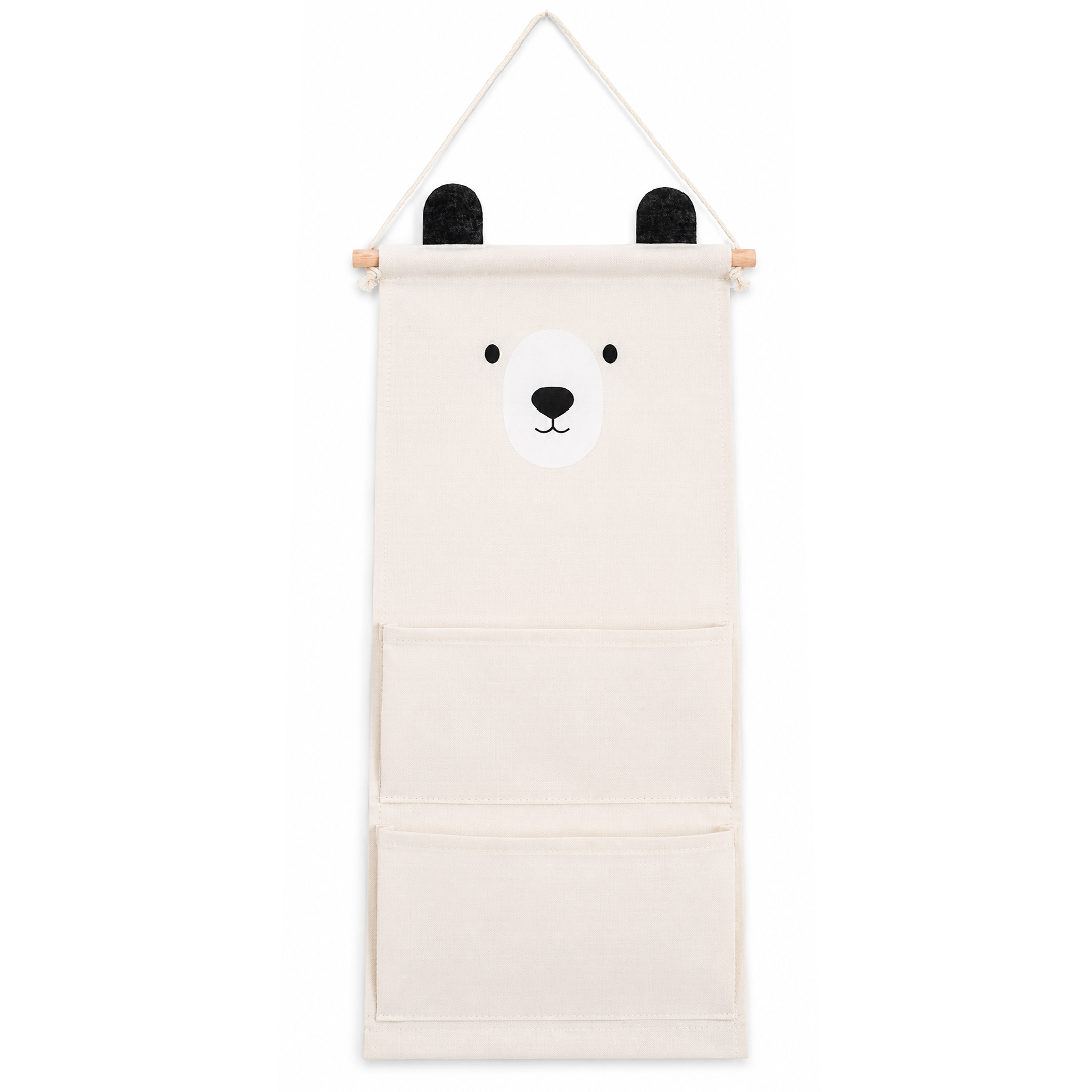 ORGANIZADOR COLGANTE OSITO CON BOLSILLOS (JTBABYQD4003)