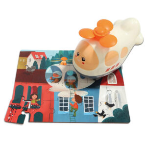 PUZZLE DE MADERA CON HELICOPTERO (JTBABYQJ6057)