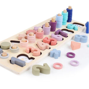 JUEGO EDUCATIVO MADERA CON NUMEROS MONTESSORI (JTBABYQJ6076)