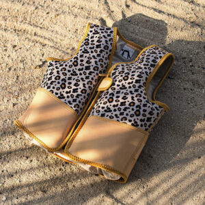 CHALECO DE NATACION LEOPARDO BEIGE 2-3 (JTBABYSWIM030)