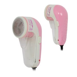 QUITA PELUSAS ELÉCTRICO ROSADO CELESTE 220V (JTBAZ063)