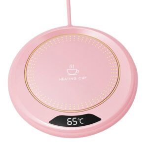 BASE CALENTADORA PARA TAZAS USB ROSA (JTBAZ377ROS)