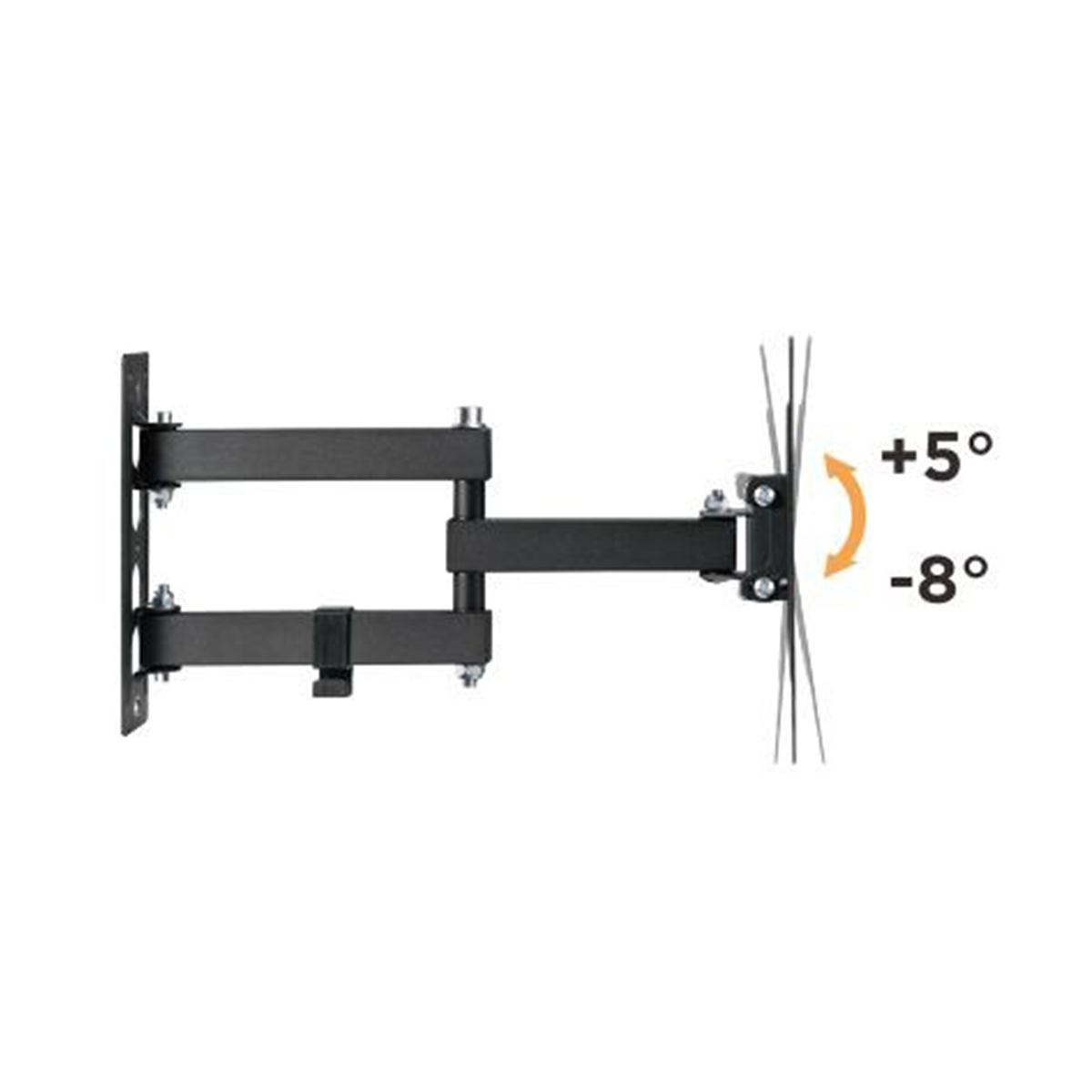 SOPORTE BRATECK TV 23"-43" LPA68-223 BRAZO MOVIL (JTBRAT041) - Image 2