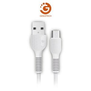 CABLE MICRO USB GOLDTECH 3 METROS PLATA (JTCABL406)