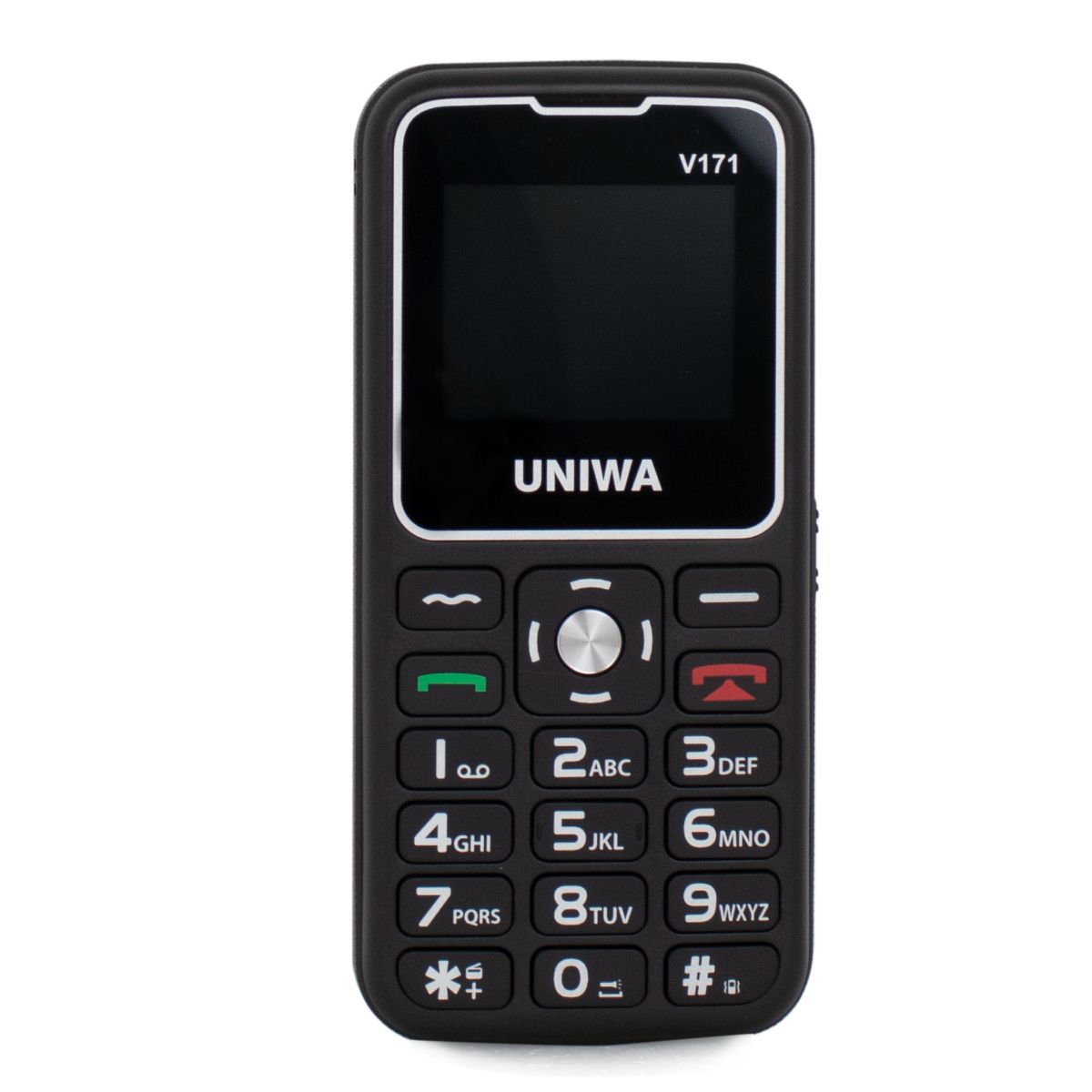 CELULAR UNIWA SENIOR CON SOS NEGRO (JTCEL191) - Image 2
