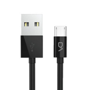 CABLE DA MICRO USB CABEZAL PLANO NEGRO DT0071MBK (JTDA001)