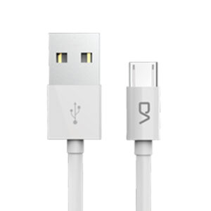 CABLE DA MICRO USB CABEZAL PLANO BLANCO DT0071MWE (JTDA002)