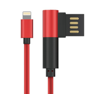 CABLE DA IPHONE MALLADO LATERAL ROJO DT0012ARD (JTDA028)