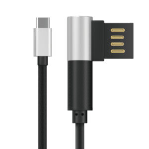 CABLE DA TIPO C MALLADO LATERAL PLATA DT0012TSY (JTDA029)