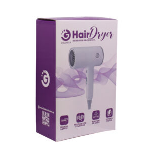 SECADOR DE PELO PORTATIL GOLDTECH BLANCO (JTELEC401BLA)