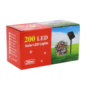 GUIRNALDA SOLAR 22M 200 LUCES CÁLIDA (JTFIEST086)