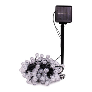 GUIRNALDA SOLAR GUIA 100 LUCES LED CALIDA (JTFIEST114)