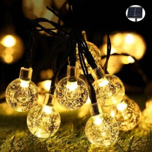 GUIRNALDA SOLAR GUIA 100 LUCES LED CALIDA (JTFIEST114)