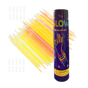 PULSERAS LUMINOSAS NEON GLOW COTILLON PACK X100 (JTFIEST131)