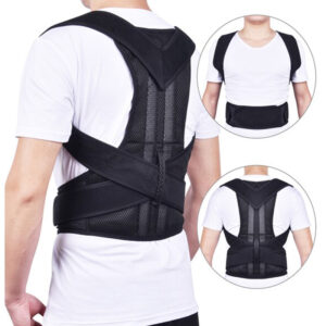 CORRECTOR POSTURA ESPALDA CINTURA XXL NEGRO (JTFITN098)