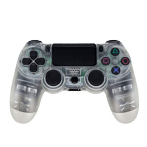 JOYSTICK INALAMBRICO PARA PS4 TRANSPARENTE (JTGAME127)