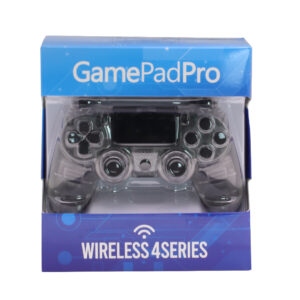 JOYSTICK INALAMBRICO PARA PS4 TRANSPARENTE (JTGAME127)