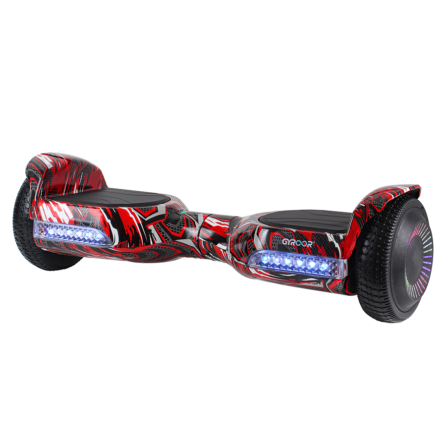 PATINETA ELECTRICA GYROOR G13 HOVERBOARD ROJO (JTGYR006ROJ)