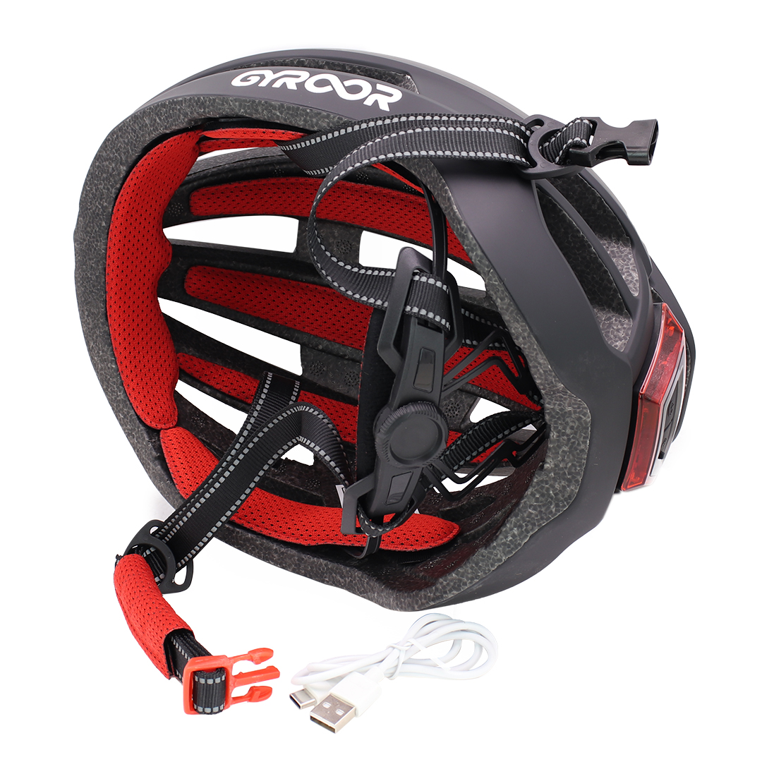 CASCO GYROOR TALLE L CON LUZ LED NEGRO (JTGYR017) - Image 3