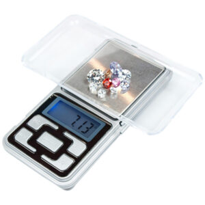 MINI BALANZA DIGITAL DE PRECISION 0.1-500G PLATEADO (JTHOG069)