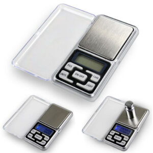 MINI BALANZA DIGITAL DE PRECISION 0.1-500G PLATEADO (JTHOG069)