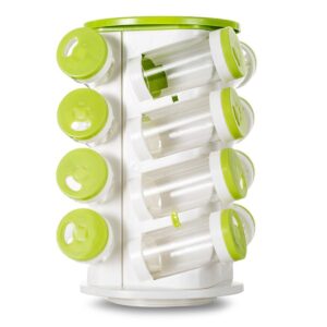 ESPECIERO GIRATORIO CON TAPITAS VERDES X 16 (JTHOG235)