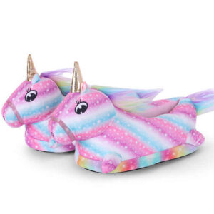 PANTUFLAS UNICORNIO TALLE UNICO (JTHOG304)