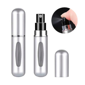 PORTA PERFUME RECARGABLE PLATEADO (JTHOG499PLA)