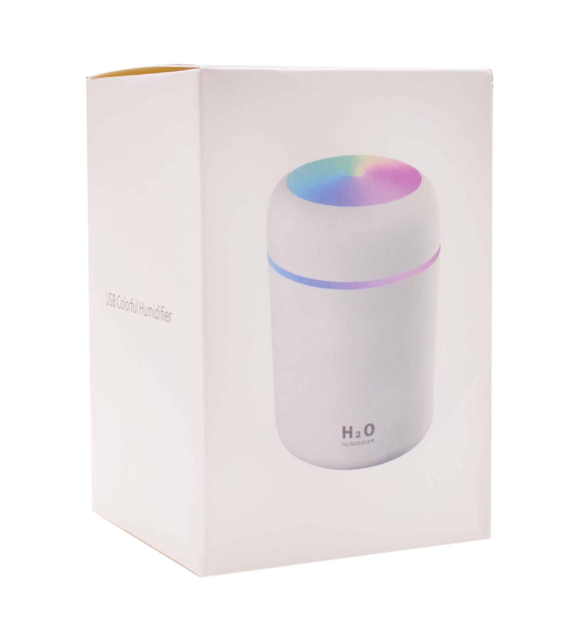 HUMIDIFICADOR DIFUSOR 300ML ROSA CON LUZ LED (JTHOG639) - Image 3