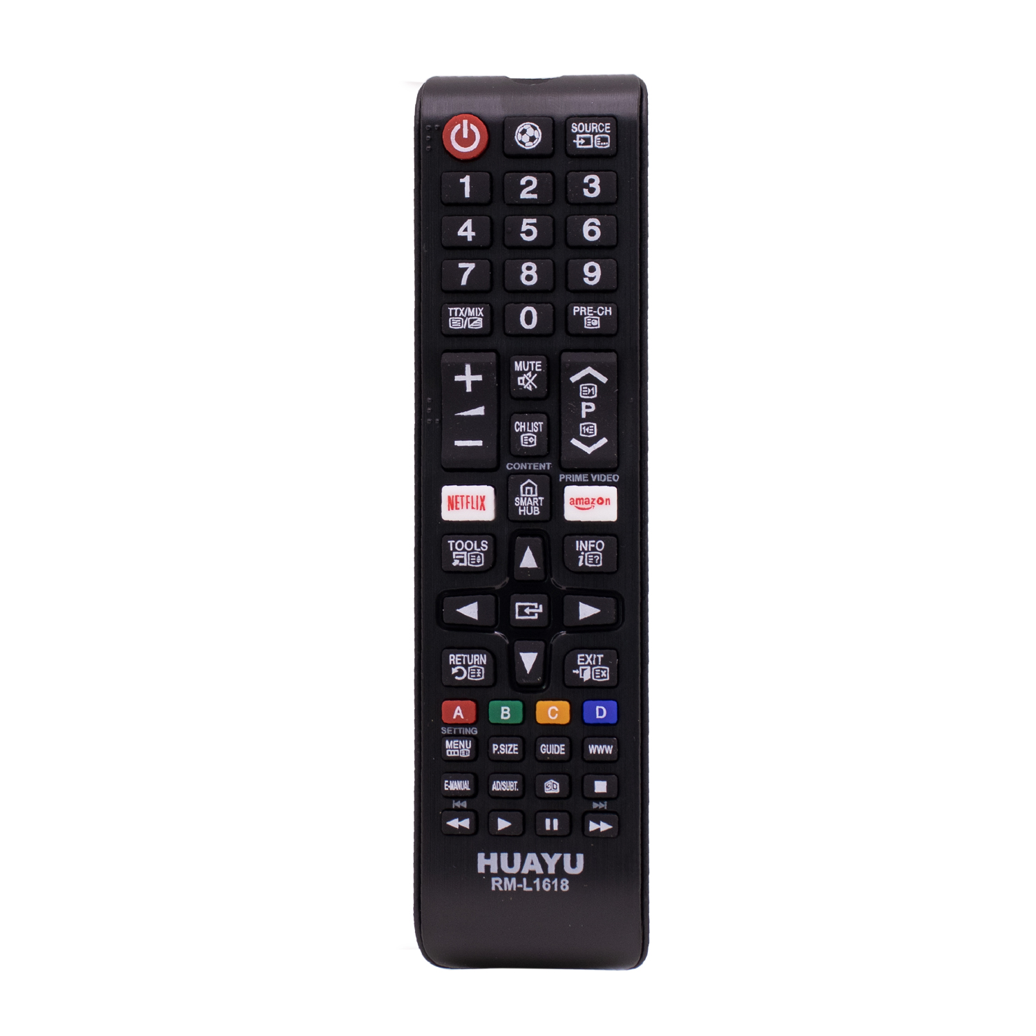 CONTROL REMOTO UNIVERSAL PARA TV SAMSUNG RM-L1618 (JTHOG789)